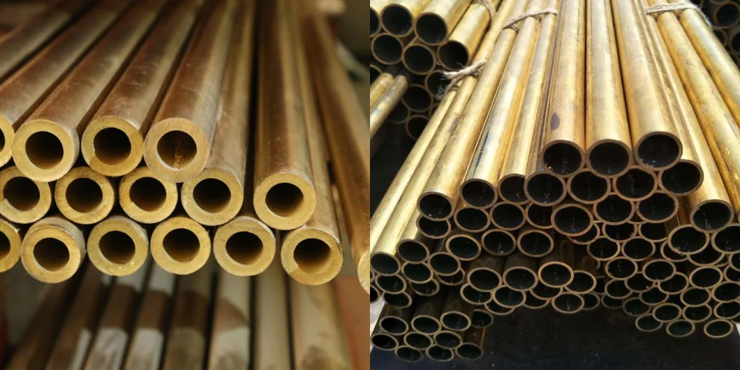 C11000 Pure Copper Rod Round Flat Brass Copper Tubes